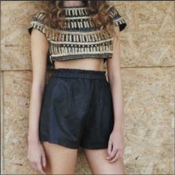 Zara Rare Limited Edition Beaded Embellished Crop Top - Blogger Favorite✨ Size M - Picture 1 of 6